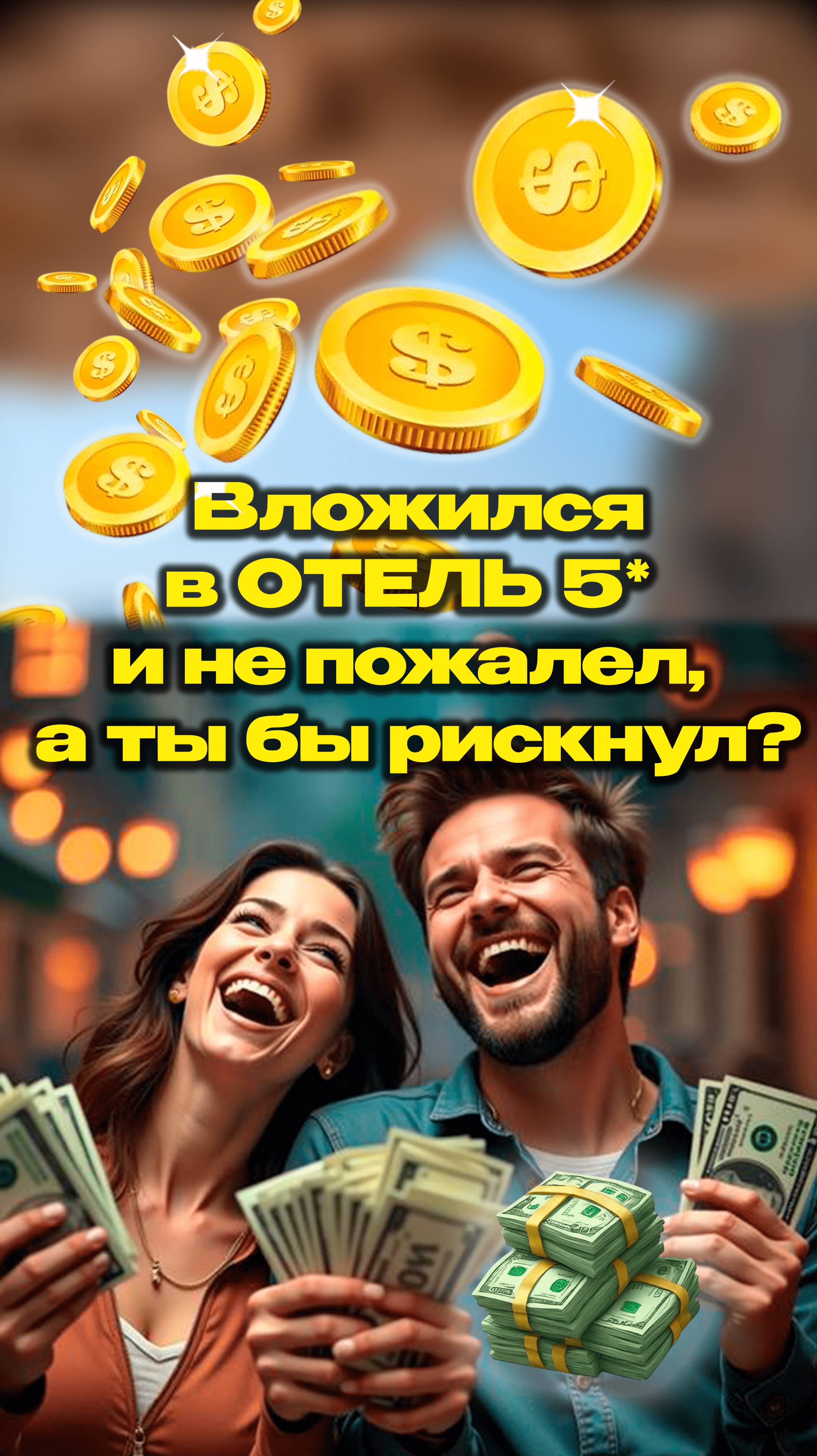 Как я заработал на отелях пока другие спорили. Вложился в отель  и не пожалел, а ты бы рискнул?