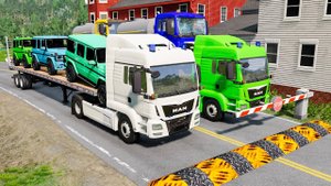 Машинки летают и прыгают! Развивающие мультики Машины помощники. Мультфильмы про машинки