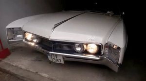Скрытые фары на Бьюик Ривьера. 1967 год