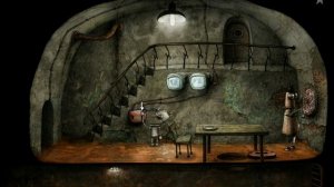 Часть 29 Прохождение игры Machinarium от Bak2ser Роняем стул с бандитом, утаскиваем дробь, ключ