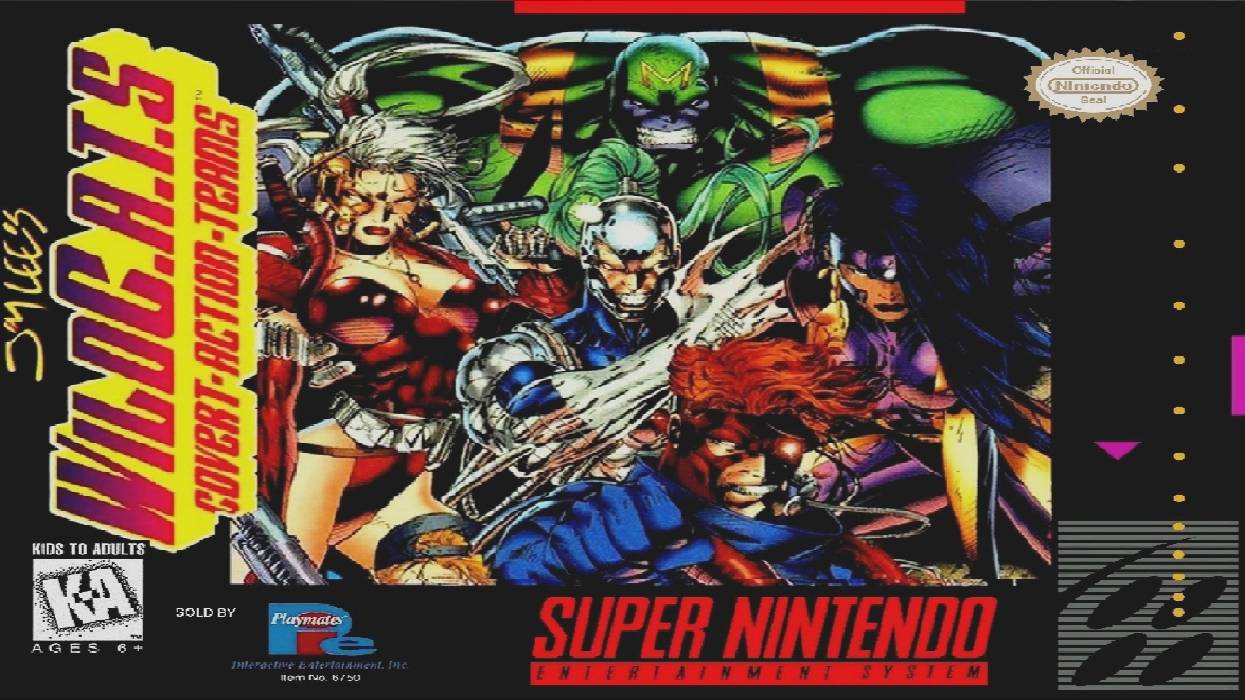 Jim Lee's Wild C.A.T.S.: Covert Action Teams (SNES) Полное прохождение