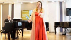 Ольга Сидоренко (Гужова) исполняет "Ночь" Рубинштейна на слова А.С. Пушкина.Ф-но — Михаил Егиазарьян