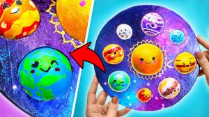 🪐 Космический поп-ит своими руками 🌌 светится в темноте!