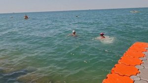 Василиса прыгает в воду. Сочи. 07.07.2025