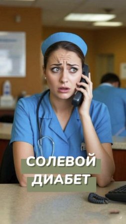 Солевой диабет.Телефонные аферисты