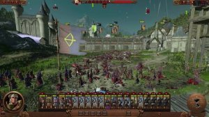 Total War WARHAMMER 3 Прохождение 'Империя' #4 уровень сложности легенда (без комментариев)