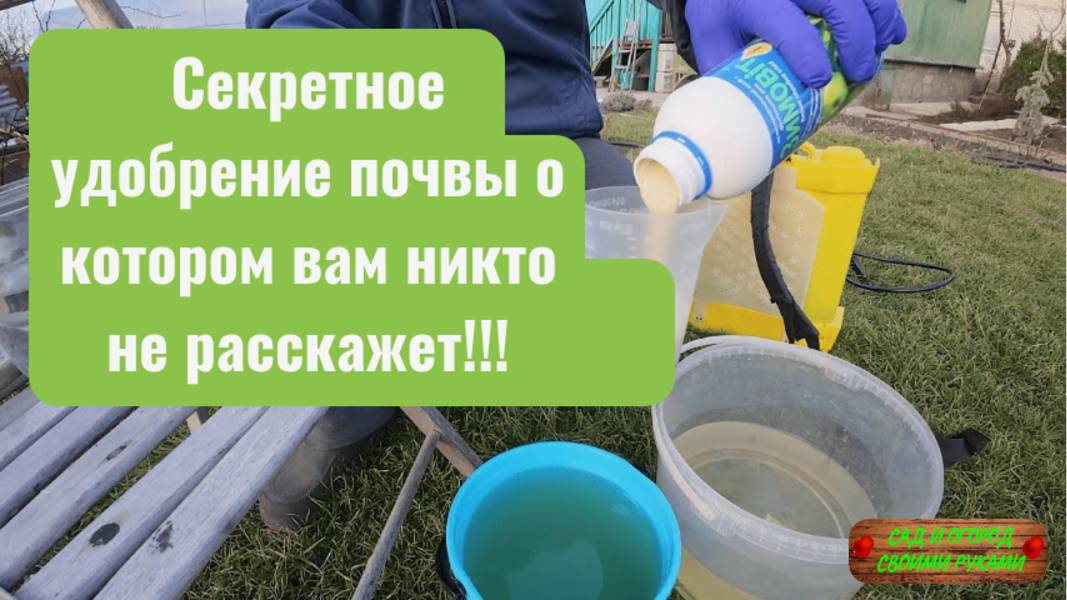 Наполните почву атмосферным азотом!