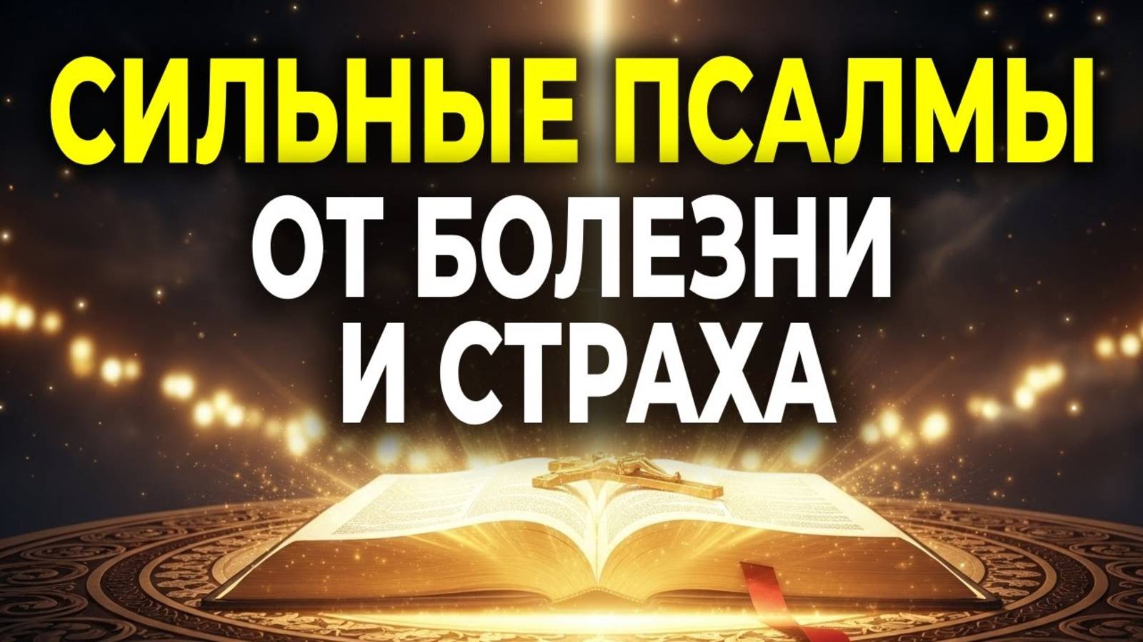 ПСАЛМЫ ПРОТИВ БОЛЕЗНИ И СТРАХА — МОЛИТВА, КОГДА НЕ ХВАТАЕТ СИЛ