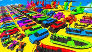 Мультики для малышей. Мультики про мотоциклы и машинки с вертолетами. Мультики для детей.