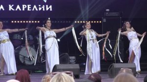 Танцевальные номера на День города Петрозаводска. Июнь 2023.