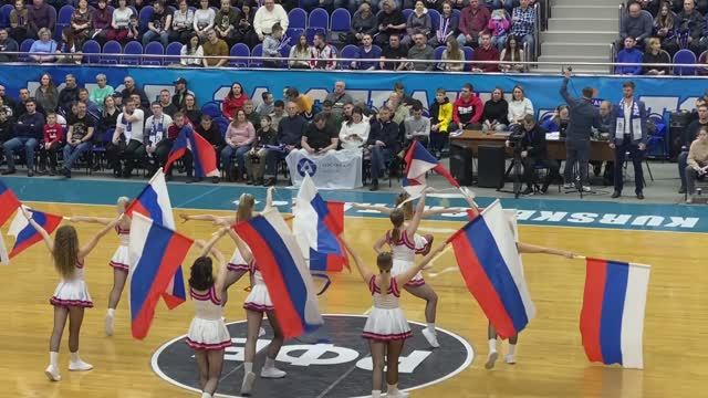 Атмосфера на баскетбольном матче