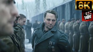 Call of Duty: WWII - Search for a Jew among the prisoners - Cinematic (Remastered CGI 8K)