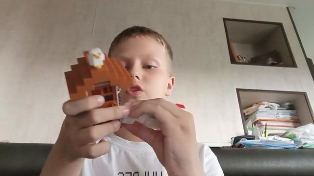 собираю Лего Майнкрафт робота неудачно смотреть онлайн