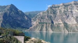 вид на Ирганайское водохранилище с локации Сад