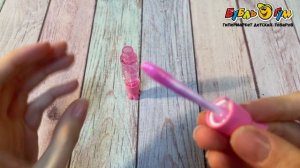 340653 Глазурь для губ LUKKY фруктовое драже розовая