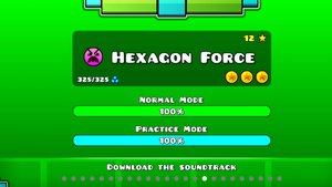Hexagon force | all coins | By RobTop