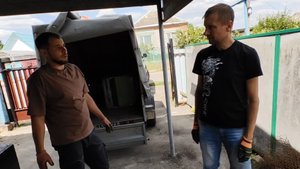 ЖИЗНЬ В СТАНИЦЕ./ ВЫВЕЗЛИ ВЕСЬ ХЛАМ./ ШТУКАТУРКА ДОМА.