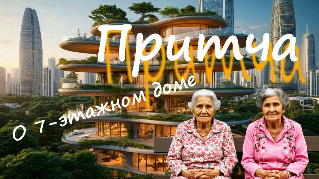 Притча про 7-этажный дом. Образно и понятно про чакры и энергетику человека.