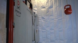 Испытание на удар гирей системы РОНСОН-400