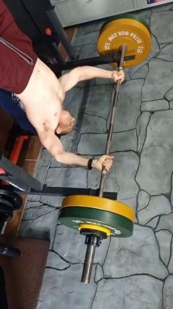 Жим штанги 85 кг