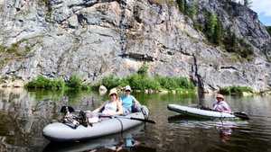 Эти Девчонки смогли проплыть 125 км за 4 дня. Заключительный день сплава по реке Вишера.