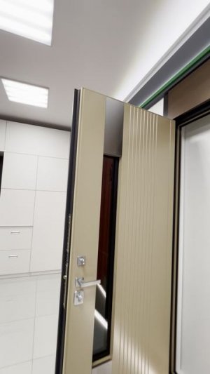 Двустворчатая входная дверь Гардиан Thermo 100 для частного дома