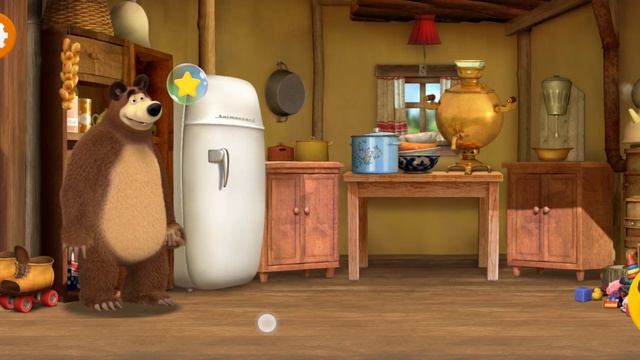 Маша и Медведь Мультфильм Игра для детей