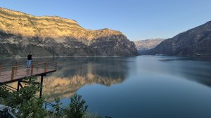 панорама на Ирганайское водохранилище