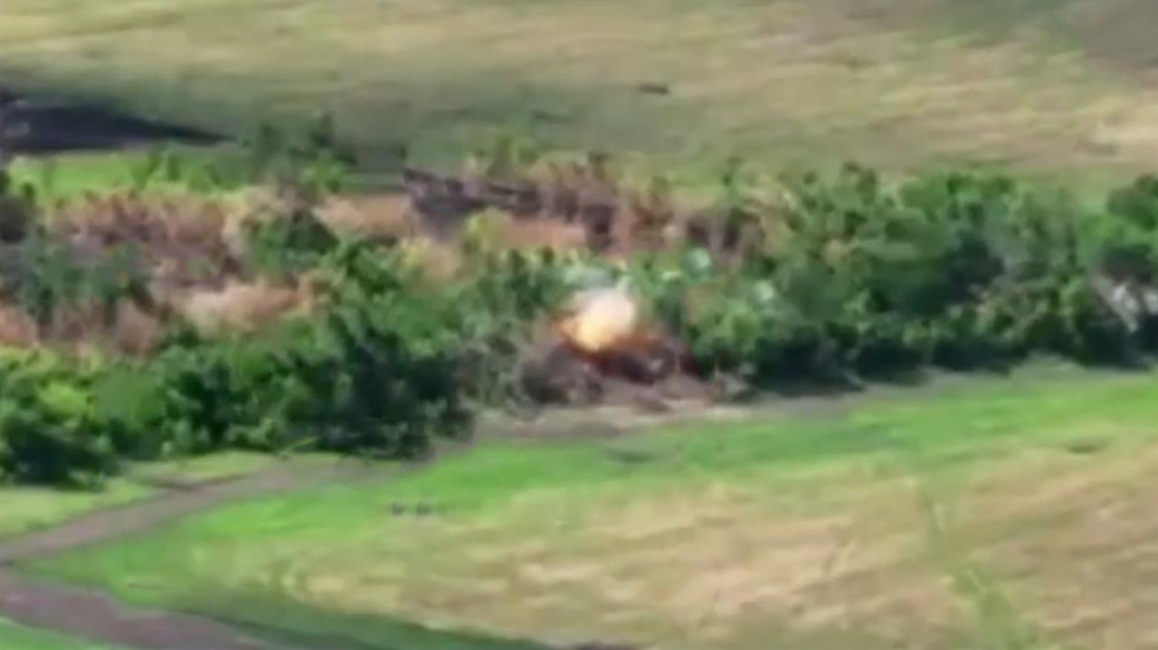 Опубликованы кадры освобождения села Дачное в Днепропетровской области