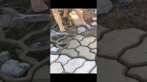 Углы и площадки садовая тропинка из формы