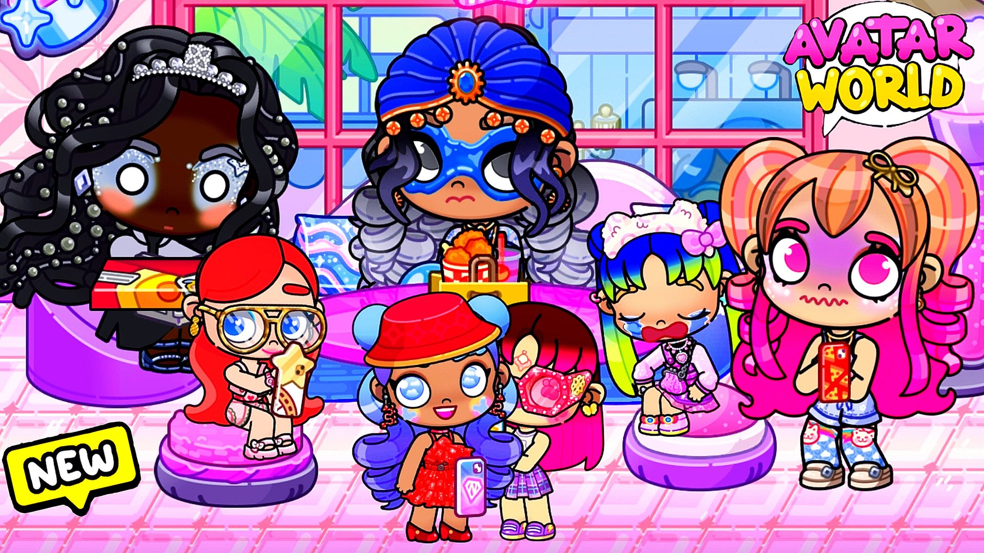 КТО-ТО ТАЙНЫЙ ПОХИТЕЛ БАЗАНОВА?😱 ЗАГАДКА ИСТОРИИ ♥️AVATAR WORLD♥️ смотреть онлайн