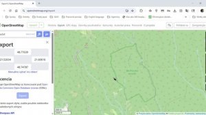 QGIS - Mapa Bačkovskej doliny