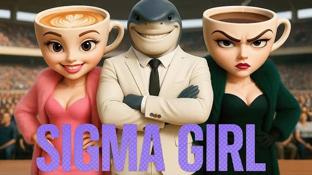 СИГМА ГЁРЛ | SIGMA GIRL: Балерина Каппучина 💃 СИГМА БОЙ REMIX | Официальный клип