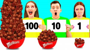 100 Слоев Еды Челлендж | Вкусные Кухонные Рецепты от PaRaRa Challenge