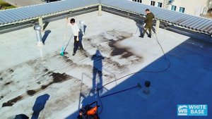 ПВХ-мембрана ремонт кровли | Жидкая кровля WHITEBASE