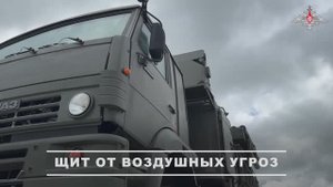 Расчеты ЗРПК «Панцирь-С» круглосуточно контролируют воздушное пространство