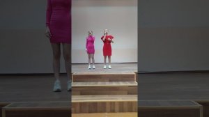 Дуэт Корчажникова Дарья и Ермолаева Вера.  " Хорошее настроение"