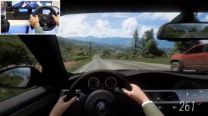 BMW M5 E60 (980Hp) | Forza Horizon 5 | Steering Wheel Gameplay / WithoTBrakes