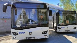 В Пойковский прибыли новые автобусы КАМАЗ