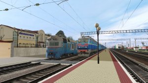 Trainz 22 маршрут Одесса - Колосовка обкатка 2025 - 4 часть