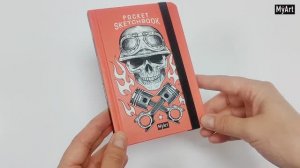 MyArt. Pocket. Скетчбук. Череп