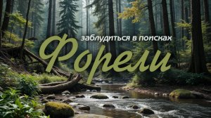 Дикая Форель: Первая Охота в Тайном Лесу! Поймаю или нет? Испытание для Мормонье #мормышинг