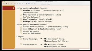 45. Questions with 'who'