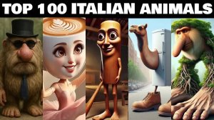 100 самых умных животных italian brainrot