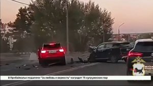 Предполагаемого виновника массового ДТП на Байкальской в Иркутске арестовали на 14 суток