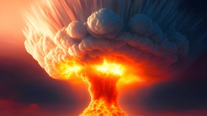 Последствия Термоядерного Взрыва 1мТоннТНТ [наземный,воздушный Варианты] + Дозы радиации [Подробно]