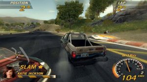 Flatout 2 Race Level 3 2 Rural Racing Cup 2 карта Riverbay Citcuit 1 1 попытка