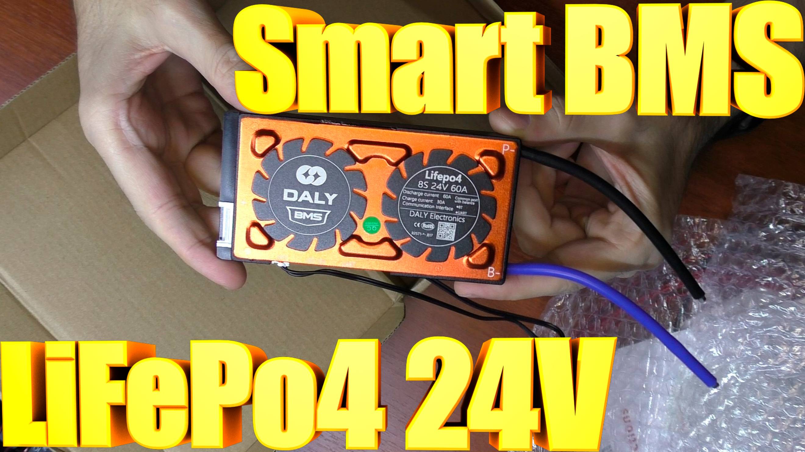 Smart BMS 60A смотреть онлайн