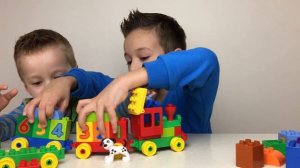 LEGO Duplo 10558 Обучающий Паровозик Считалка Видео для детей Играем паровозиком Развивающее Видео