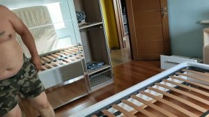 перетяжка кровати,как сделать из старого новое. часть1. 08.07.25